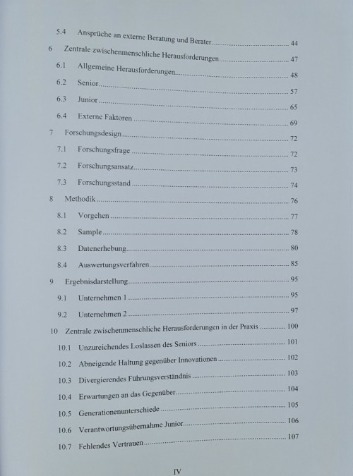 GELUNGENE UNTERNEHMENS-NACHFOLGE – Projektbild